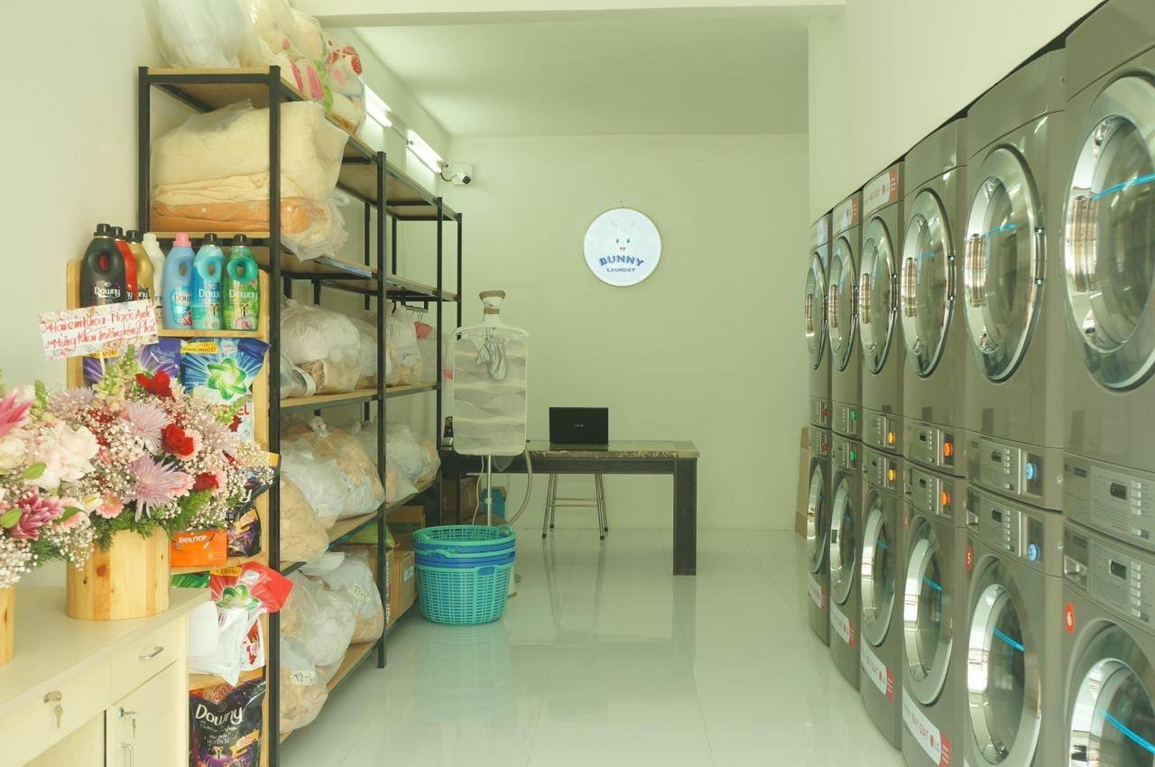 cách tìm và chọn mặt bằng trong kinh doanh giặt ủi