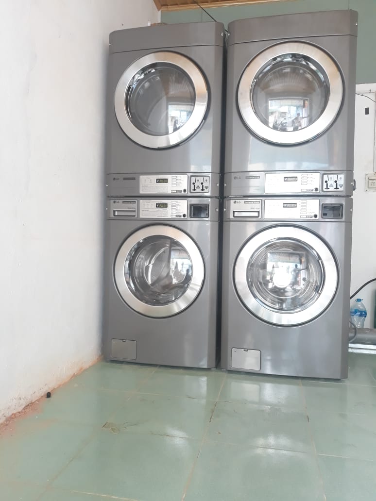Máy giặt công nghiệp LG cho khách sạn, khu resort, ký túc xá