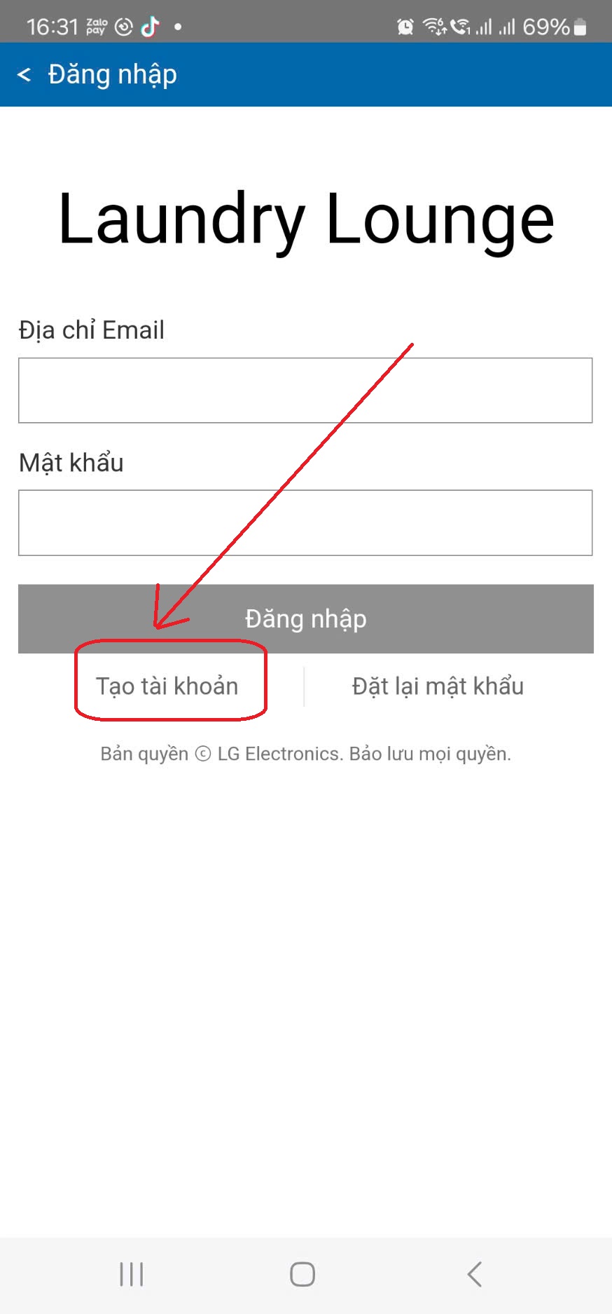 Giặt sấy tự đông LG