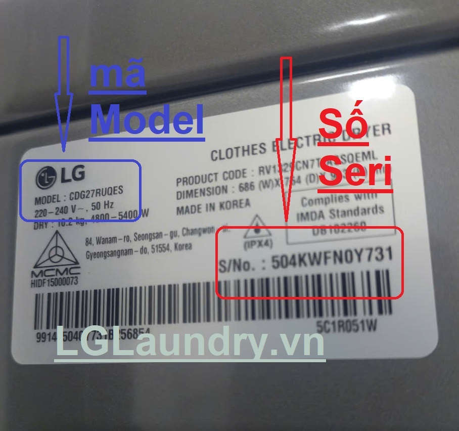 bảo hành máy giặt công nghiệp LG chính hãng