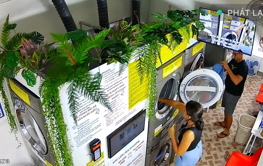 Selfservice laundry in Hoankiem Hanoi