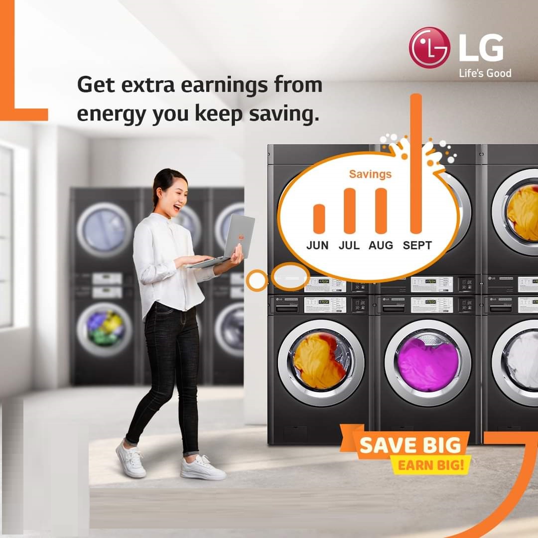 thi công giặt sấy tự động LG