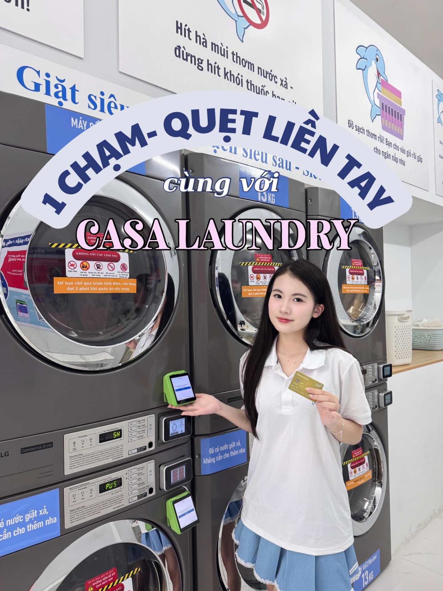 nhượng quyền giặt sấy tự động lg
