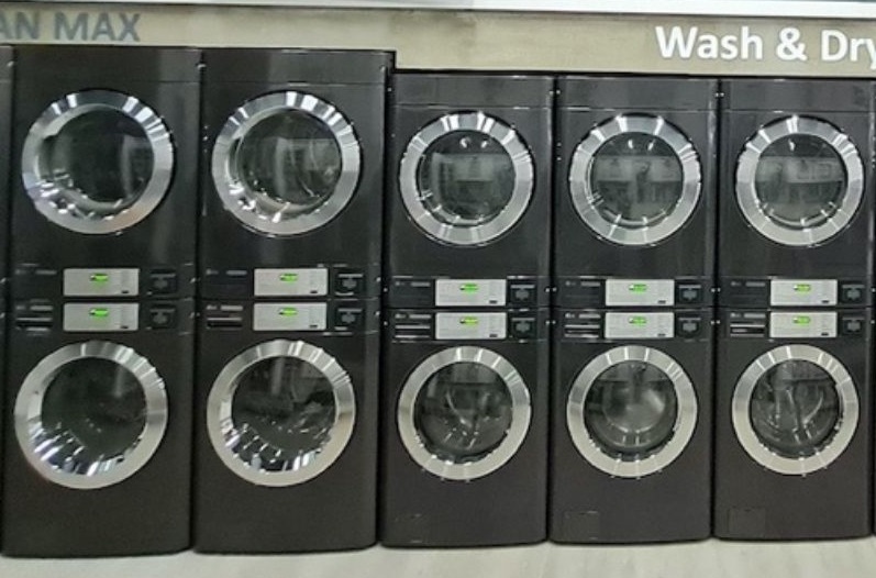 Giặt sấy tự động LG sử dụng máy giặt công nghiệp LG