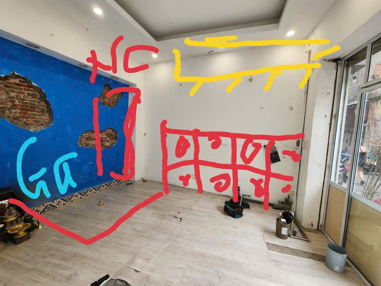 thi công giặt sấy tự động LG