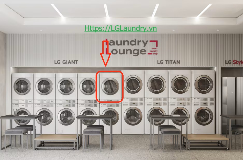 Máy sấy LG Giant Max CDG27RUQES thay thế LG Giant C