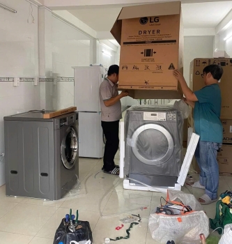 CÁC BƯỚC THI CÔNG GIẶT SẤY TỰ ĐỘNG A-Z